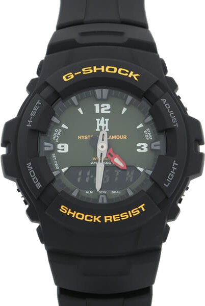 casio g-shock g-100-hysteric-glamour