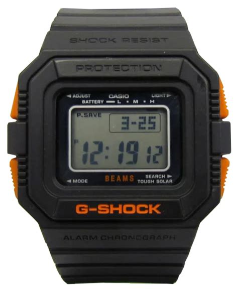 casio g-shock g-5500be-1 1